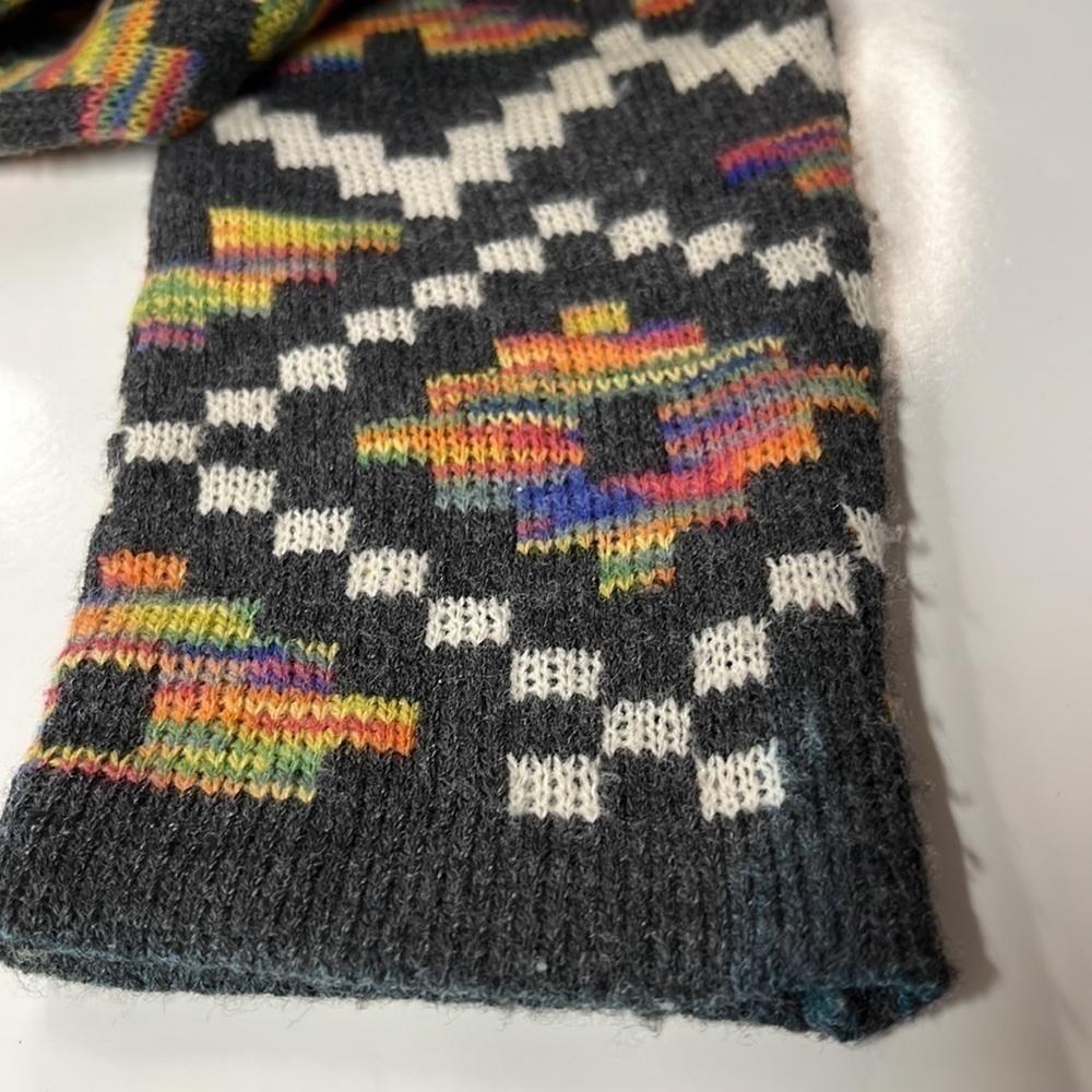 Absolutely Famous Sweater Long South Western Aztec Knit Sweater medium - Picture 5 of 9